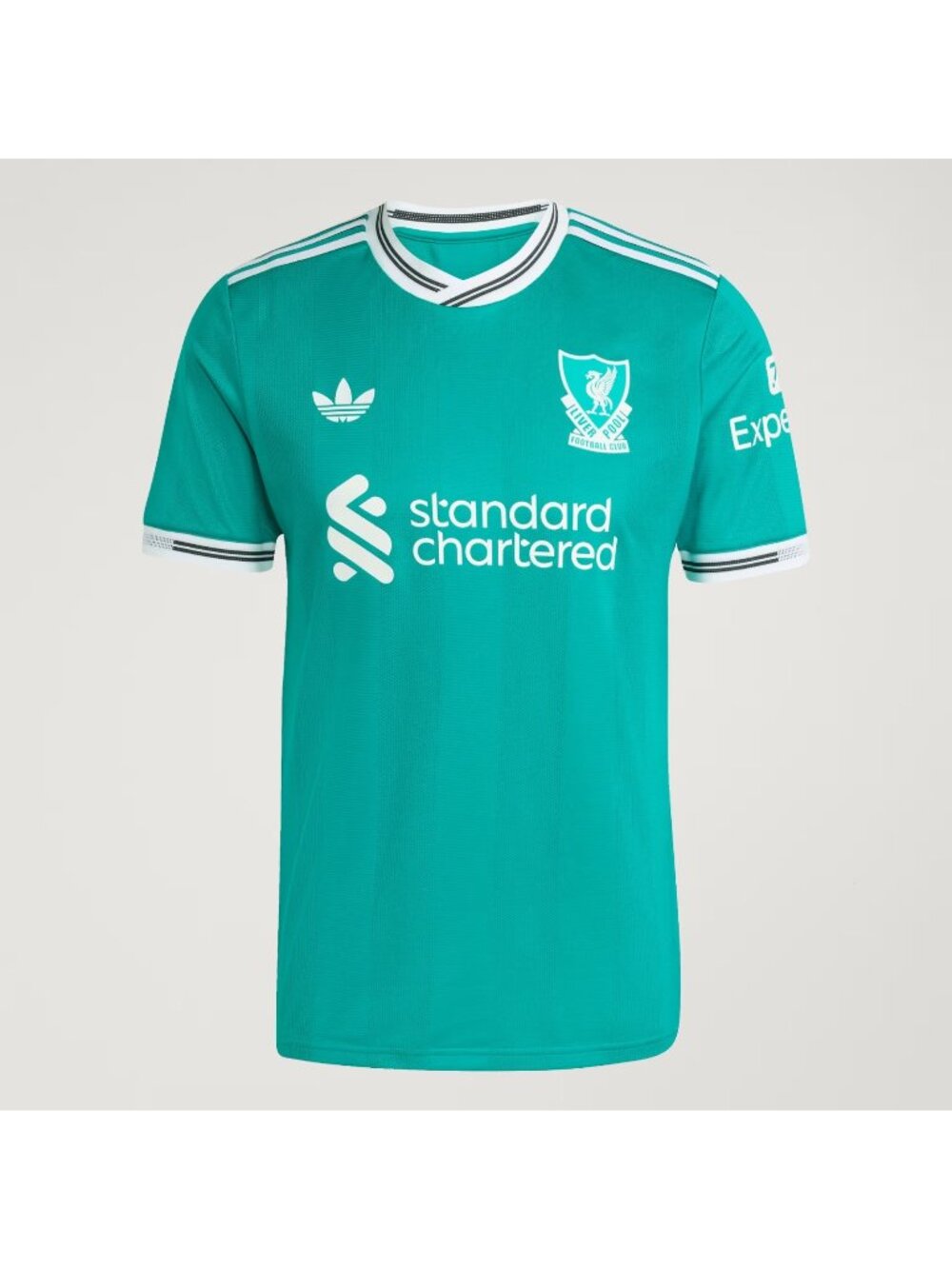 adidas Men's Liverpool FC 2025/26 Third Authentic Jersey Sea Green JV6427